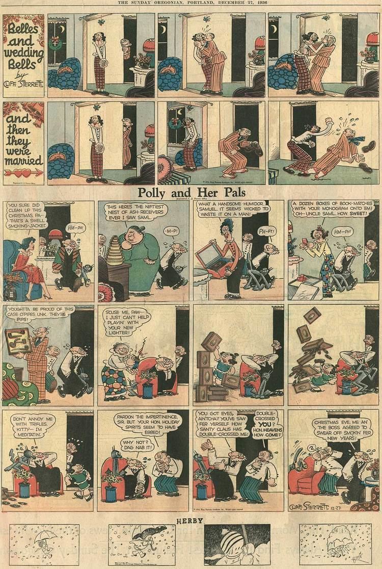 Cliff Sterrett Comic Strips Cliff Sterrett39s Polly And Her Pals