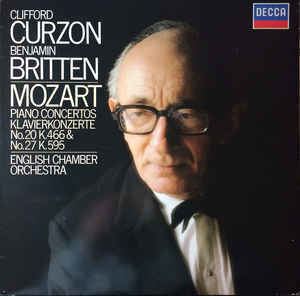 Clifford Curzon Clifford Curzon Benjamin Britten Mozart English Chamber