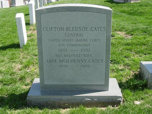 Clifton B. Cates Clifton B Cates General United States Marine Corps