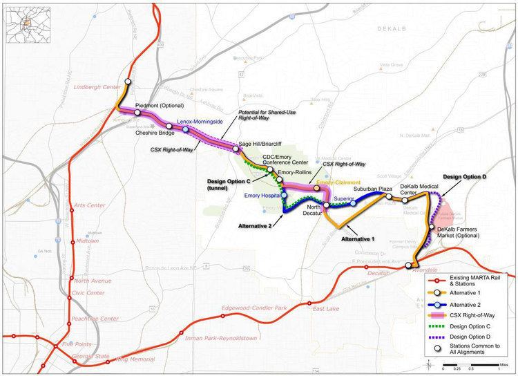 Clifton Corridor Effort to bring light rail transit to the Clifton corridor seeks