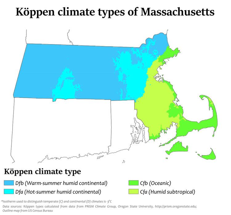 Climate of Massachusetts
