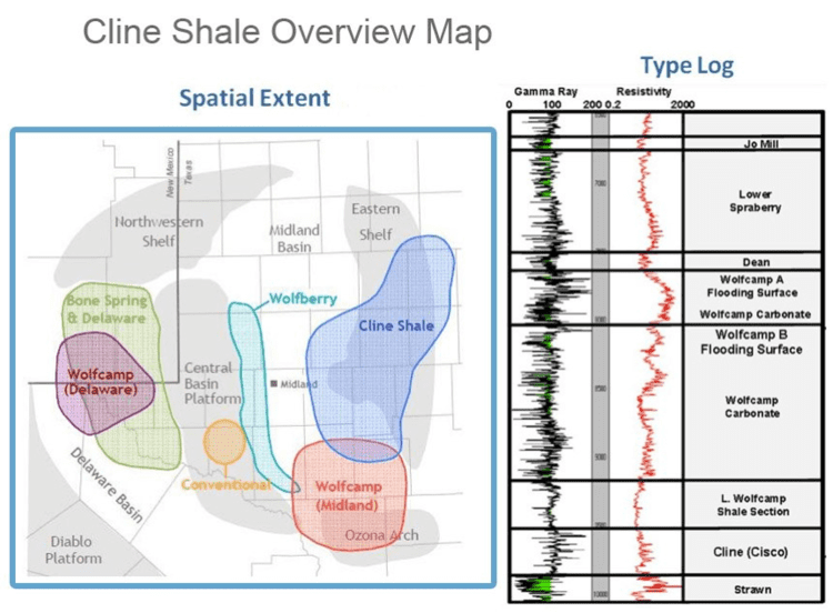 Cline Shale Cline Shale News Wells Formation Markets and Resources Oil amp Gas