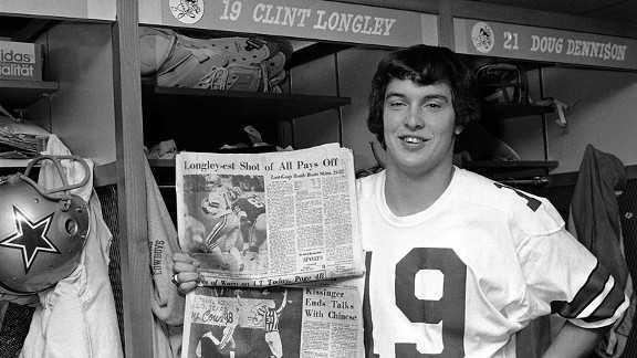 Clint Longley Haslett Longshot Longley made his mark in 1974 Amarillo