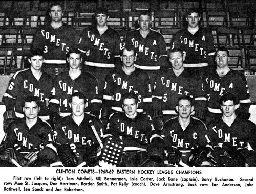Clinton Comets Eastern Hockey League Team Photos
