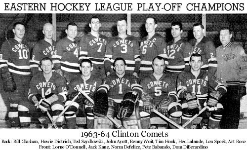 Clinton Comets Eastern Hockey League Team Photos