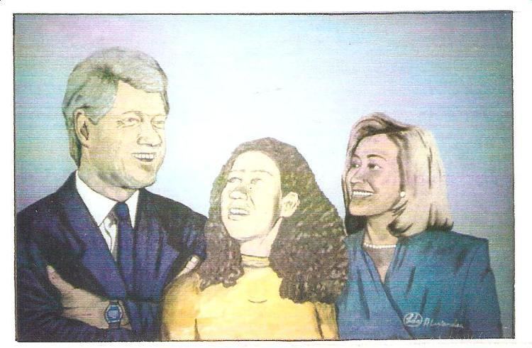 Clinton Family Portrait