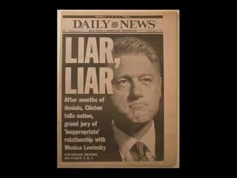 Clinton v. Jones Do You Remember When Bill Clinton Couldn39t Remember Anything YouTube