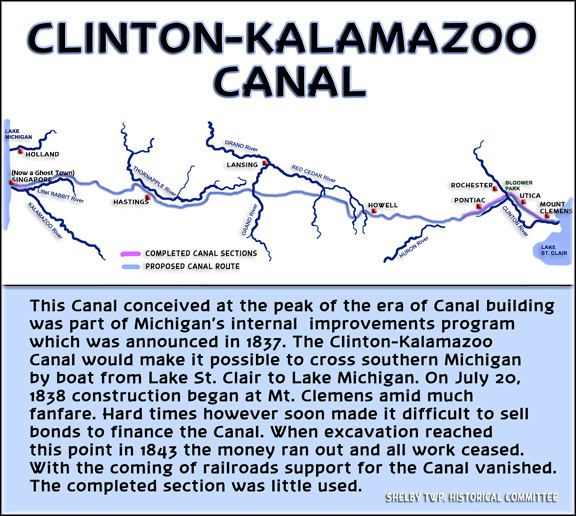 Clinton–Kalamazoo Canal ClintonKalamazoo Canal River Bends Holland Ponds parks