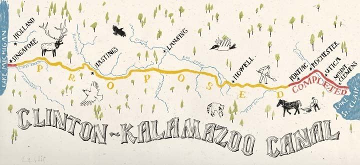 Clinton–Kalamazoo Canal - Alchetron, the free social encyclopedia