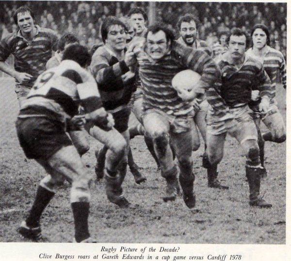 Clive Burgess Cult Gwent Rugby on Twitter Clive Burgess aka The Claw 1950