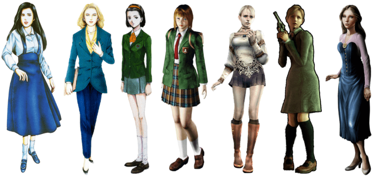 Clock Tower (series) All Clock Tower Series Main Characters by ScissorBoy1995 on DeviantArt