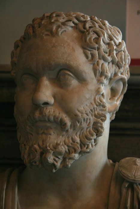 Clodius Albinus Bustes de empereurs romains