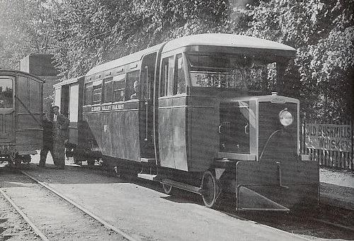 Clogher Valley Railway The Clogher Valley railway railcar Now in the Belfast tra Flickr