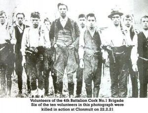 Clonmult ambush The Volunteers Irish Citizen Army IRA Cumman Na mBan Photo File
