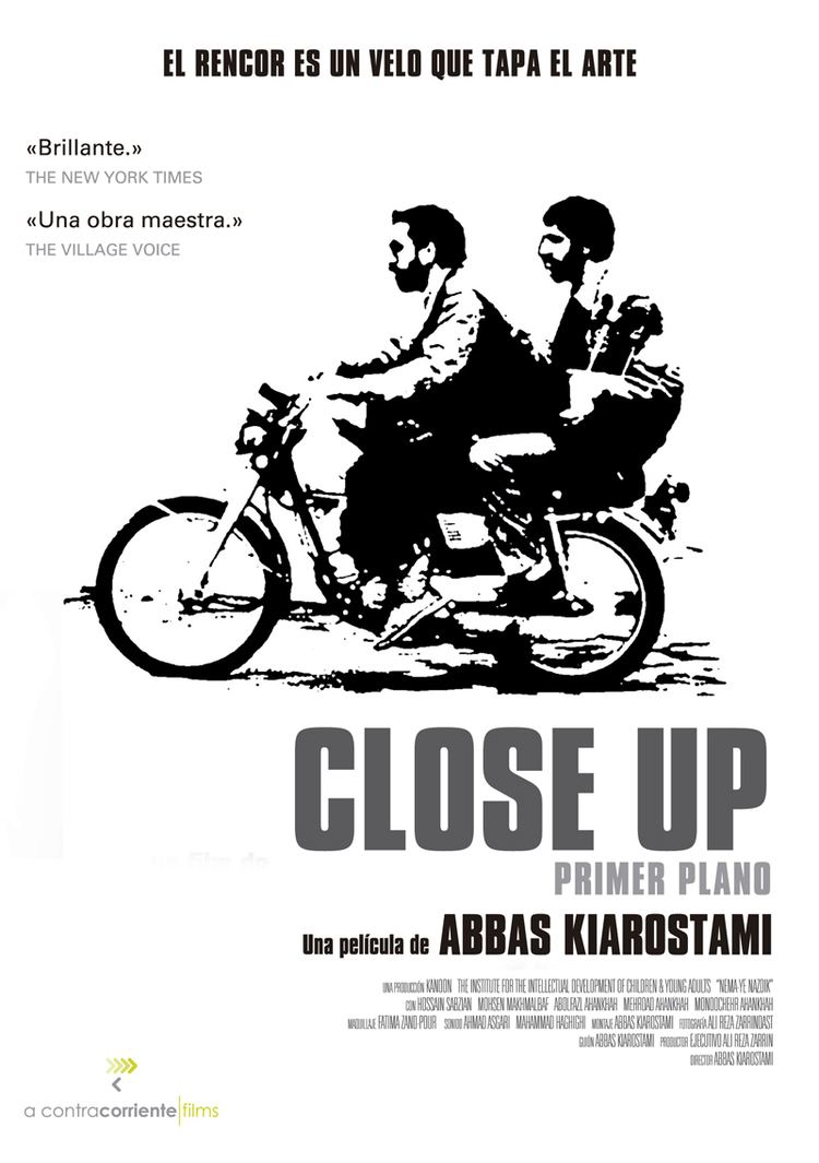 Close-Up (1990 film) 1000 ideas about Close Up Kiarostami on Pinterest Film Closer