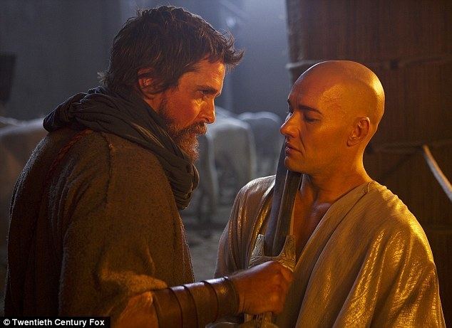 Closer than a Brother movie scenes Not good friends Christian Bale L who is playing Moses in the 150