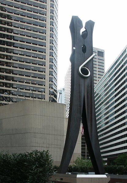 Clothespin (Oldenburg) Images of Clothespin by Claes Oldenburg