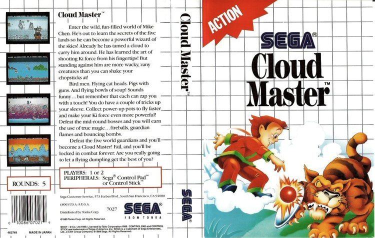 Cloud Master Play Cloud Master Online SMS Game Rom Sega Master System Emulation