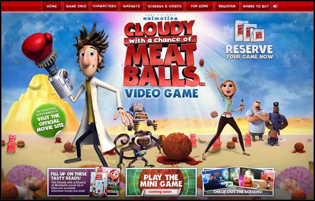 Cloudy with a Chance of Meatballs (video game) Anonymous Creative Group Cloudy with a Chance of Meatballs Video Game