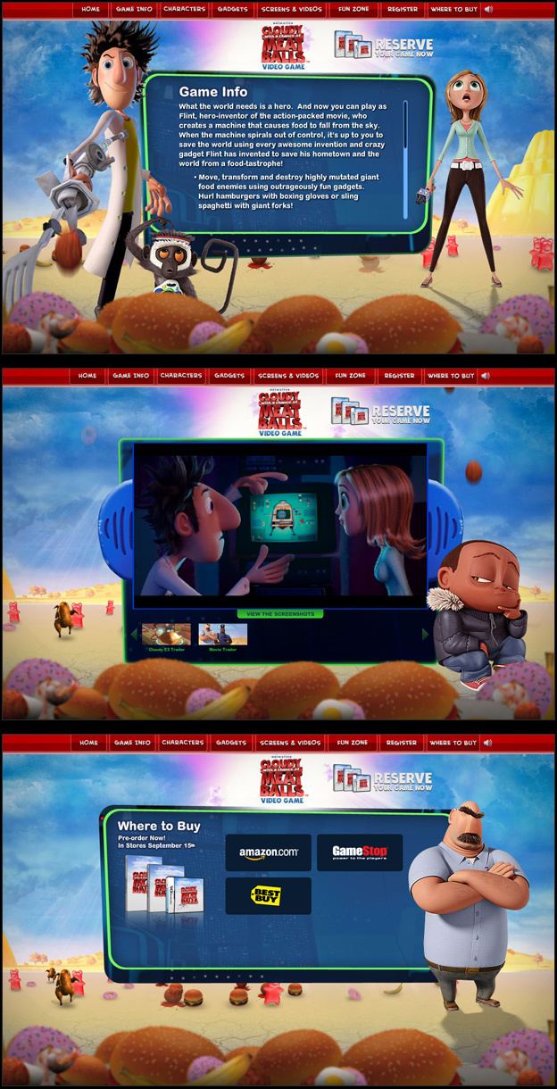 Cloudy with a Chance of Meatballs (video game) Anonymous Creative Group Cloudy with a Chance of Meatballs Video Game
