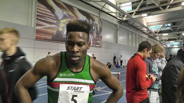 Clovis Asong Snr M 400m Heat Interview with Clovis Asong Northern Athletics