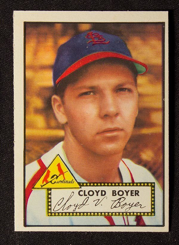 Cloyd Boyer BMW Sportscards 1952 Topps Baseball Cards