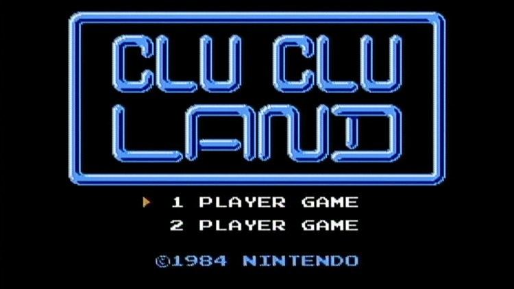 Clu Clu Land Clu Clu Land NES Gameplay YouTube