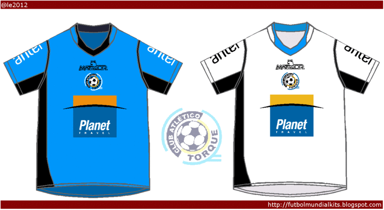 Club Atlético Torque Ftbol Mundial Kits Uruguay C A Torque 20122013 home y away
