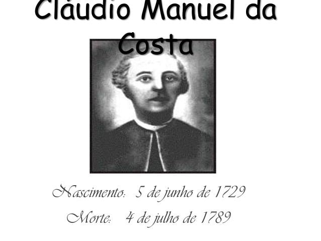 Cláudio Manuel da Costa Cludio manuel da costa