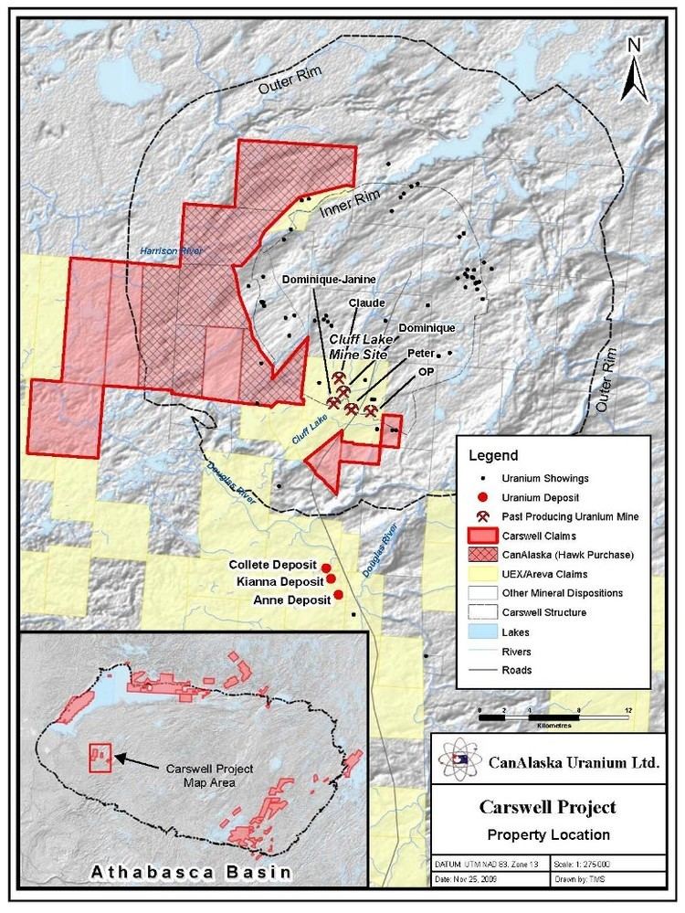 Cluff Lake mine CanAlaska Uranium Ltd News CanAlaska Acquires Cluff Lake Uranium