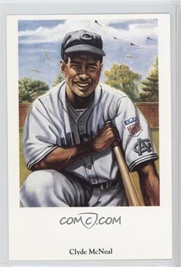 Clyde McNeal 1991 Capital Cards Negro League Postcards Base 9 Clyde McNeal