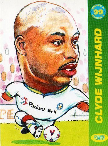 Clyde Wijnhard LEEDS UNITED Clyde Wijnhard S4 074 PROMATCH 99 Football Trading Card