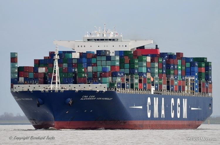 CMA CGM Alexander von Humboldt CMA CGM ALEXANDER VON HUMBOLDT Container ship IMO 9454448