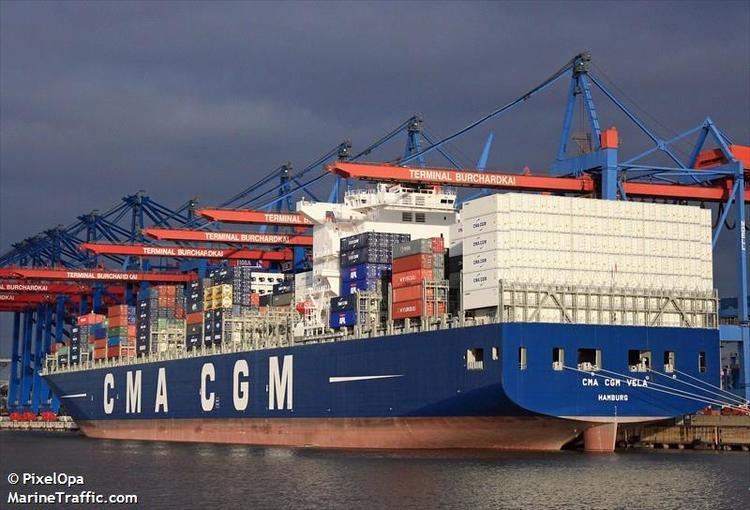 CMA CGM Vela Vessel details for CMA CGM VELA Container Ship IMO 9354923