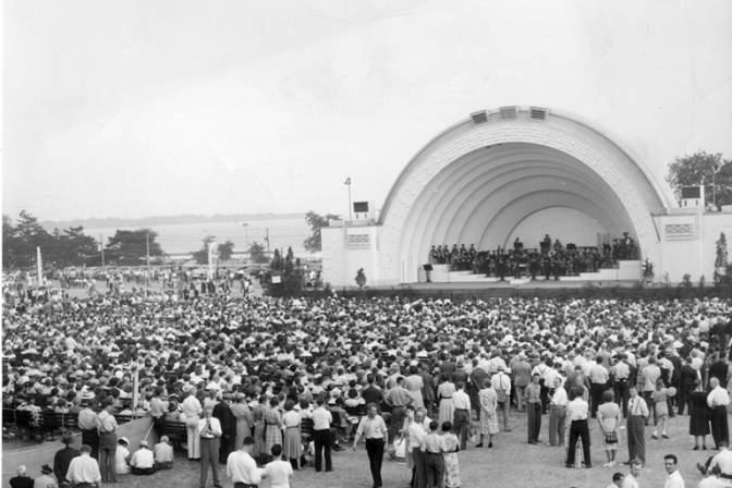 CNE Bandshell In pictures the history of the CNE Globalnewsca