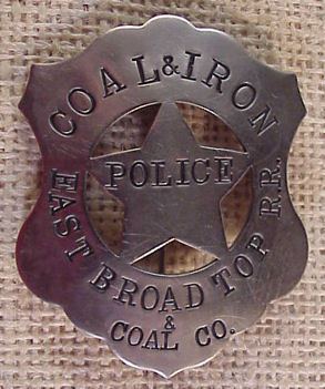 Coal and Iron Police miningartifactsiihomesteadcomCIEBTJPG