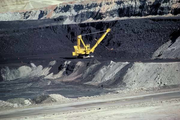 Coal mining in Wyoming