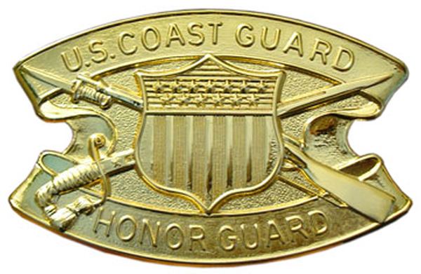 Coast Guard Honor Guard Badge