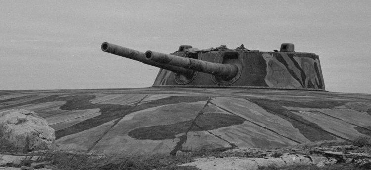 Coastal artillery Kuivasaari Coastal Artillery Fortress standing guard over Helsinki