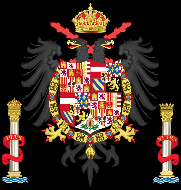 Coat of arms of Charles V, Holy Roman Emperor