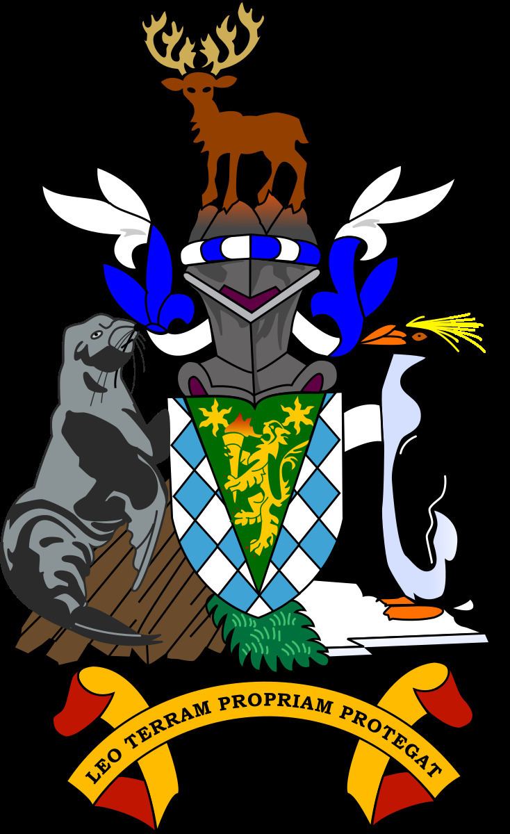 Coat of arms of South Georgia and the South Sandwich Islands