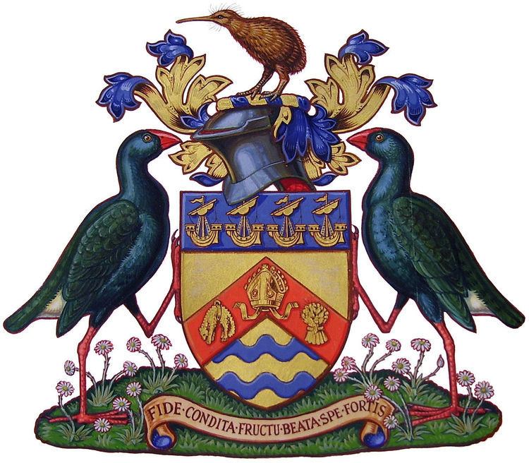 Coat of arms of the City of Christchurch