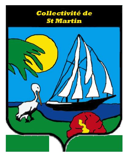 Coat of arms of the Collectivity of Saint Martin