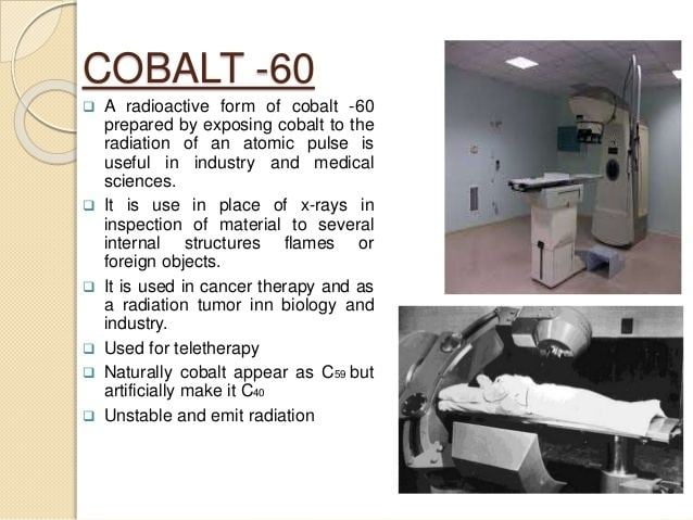 Cobalt-60 Cobalt 60