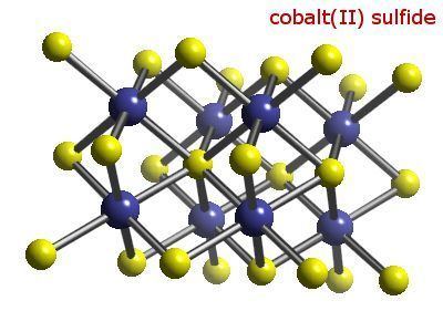 Cobalt sulfide Cobaltcobalt sulphide WebElements Periodic Table