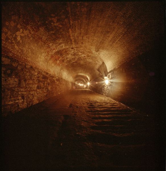 Cobble Hill Tunnel Abandoned Atlantic Avenue Tunnel in Cobble Hill Brooklyn the