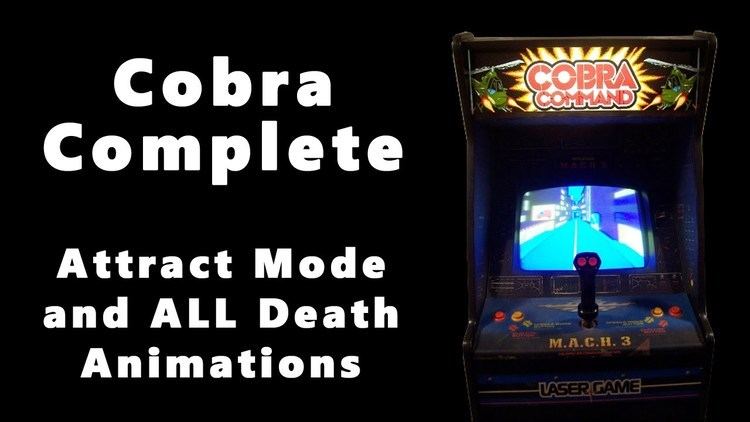 Cobra Command (1984 video game) Cobra Command Pt 2 Attract Mode amp Deaths ArcadeLaserDisc 1984