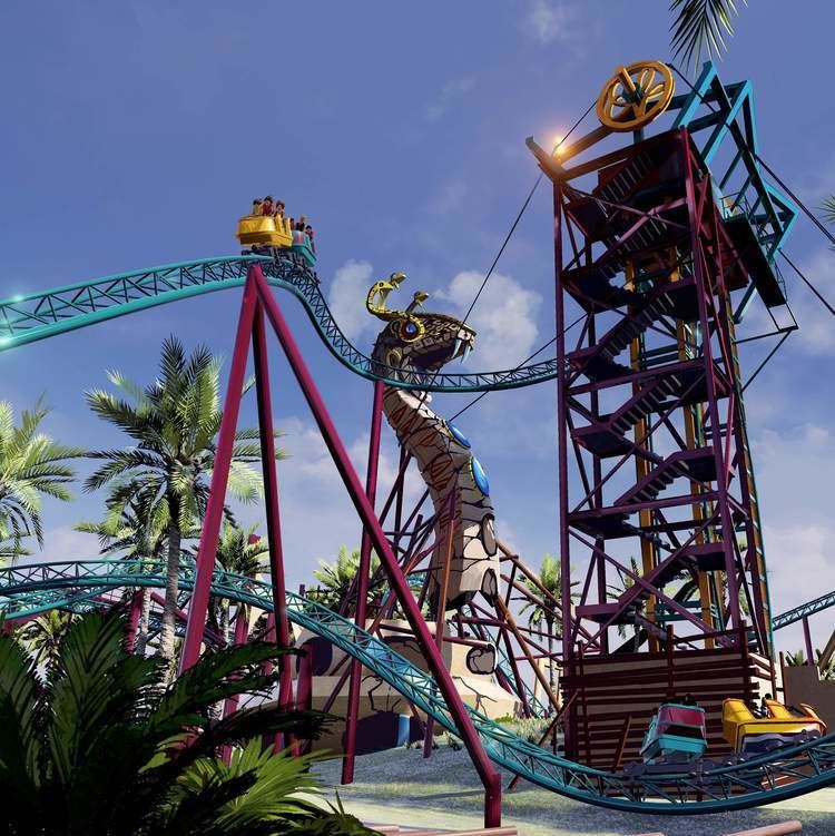 Cobra's Curse Spin coaster Cobra39s Curse to open at Busch Gardens in 2016 TBOcom