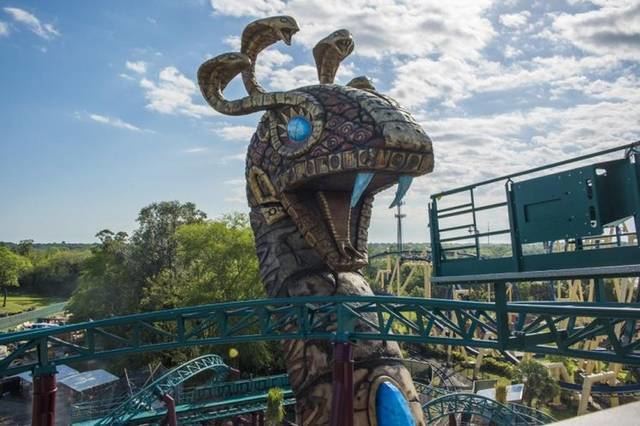 Cobra's Curse Will spinning Cobra39s Curse coaster torture the nearby living snakes