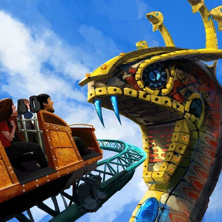 Cobra's Curse Spin coaster Cobra39s Curse to open at Busch Gardens in 2016 TBOcom